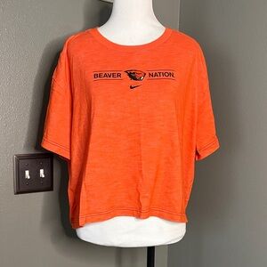 Nike Orange Short Sleeve Tee